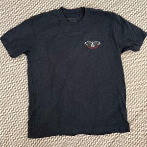 Navy Heather baseball lifestyle Graphic T-Shirt